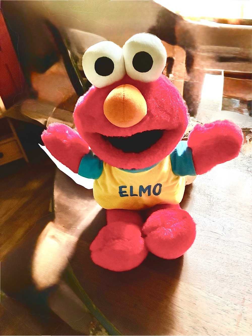 Vintage Tyco Tickle Me Elmo Plush Toy 1997 Giggles & Talks